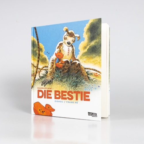 Buchcover und Innenansicht für das Buch: Die Bestie 2
