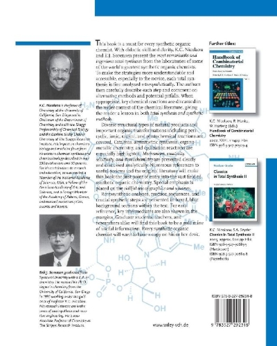 Buchcover und Innenansicht für das Buch: Classics in Total Synthesis