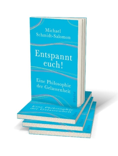 Buchcover und Innenansicht für das Buch: Entspannt euch!