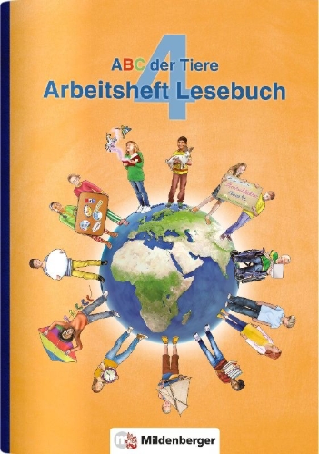 Buchcover und Innenansicht für das Buch: ABC der Tiere 4 - Arbeitsheft Lesebuch · Neubearbeitung