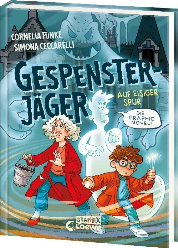 Buchcover und Innenansicht für das Buch: Gespensterjäger auf eisiger Spur (Band 1) - Die Graphic Novel
