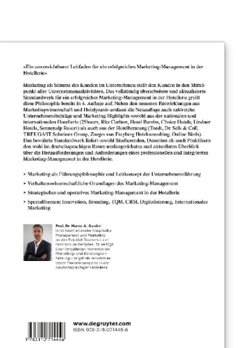 Buchcover und Innenansicht für das Buch: Marketing-Management in der Hotellerie