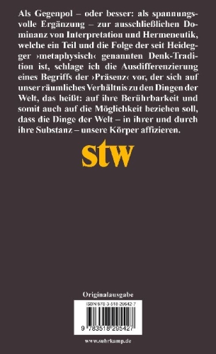 Buchcover und Innenansicht für das Buch: Präsenz