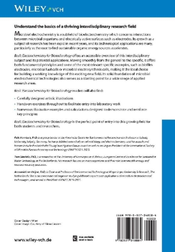 Buchcover und Innenansicht für das Buch: Basic Electrochemistry for Biotechnology