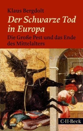 Buchcover und Innenansicht für das Buch: Der Schwarze Tod in Europa