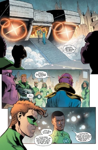Buchcover und Innenansicht für das Buch: Green Lantern