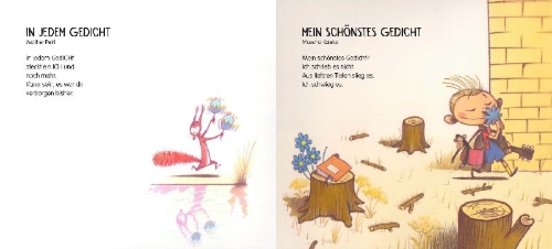 Buchcover und Innenansicht für das Buch: Der singende Gorilla