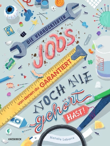 Buchcover und Innenansicht für das Buch: Incredible Jobs you've (probably) never heard of