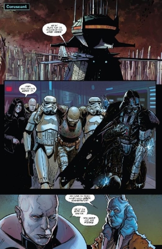 Buchcover und Innenansicht für das Buch: US-Ausgaben: Darth Vader (2020): 12-17