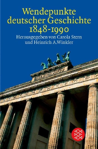 Buchcover und Innenansicht für das Buch: Wendepunkte deutscher Geschichte 1848 - 1990