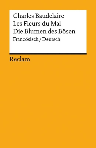 Buchcover und Innenansicht für das Buch: Les Fleurs du Mal / Die Blumen des Bösen