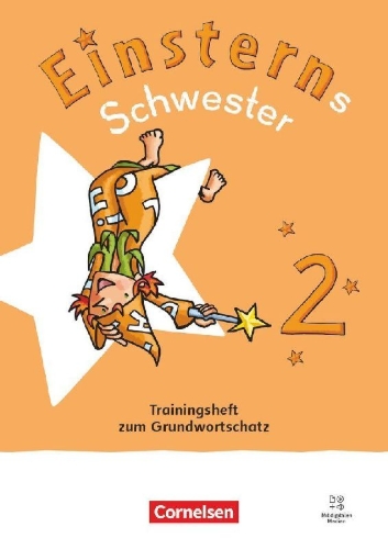 Buchcover und Innenansicht für das Buch: Einsterns Schwester - Sprache und Lesen 2. Schuljahr. Trainingsheft zum Grundwortschatz