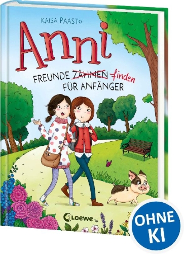 Buchcover und Innenansicht für das Buch: Anni Kaverinkesyttäjä