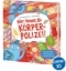 Buchcover und Innenansicht für das Buch: Hier kommt die Körperpolizei!