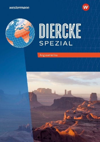 Buchcover und Innenansicht für das Buch: Diercke Spezial. Angloamerika Themenheft. Aktuelle Ausgabe für die Sekundarstufe II
