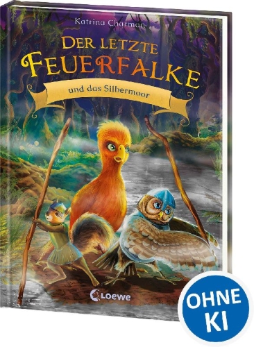 Buchcover und Innenansicht für das Buch: The Last Firehawk - The Silver Swamp