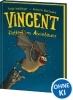 Buchcover und Innenansicht für das Buch: Vincent flattert ins Abenteuer (Band 1)