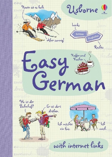 Buchcover und Innenansicht für das Buch: Easy German