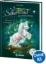 Buchcover und Innenansicht für das Buch: Silberwind, das weiße Einhorn (Band 5-6) - Abenteuer im verzauberten Wald