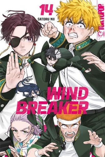 Buchcover und Innenansicht für das Buch: Wind Breaker 14