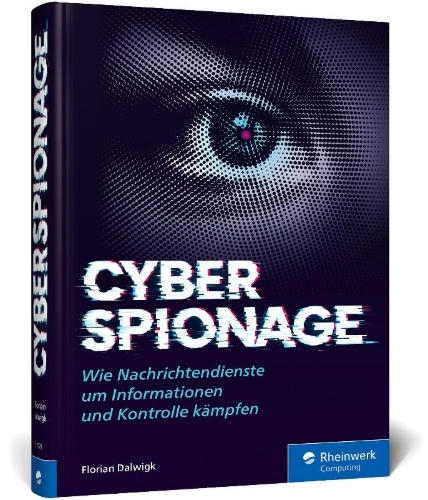 Buchcover und Innenansicht für das Buch: Cyberspionage