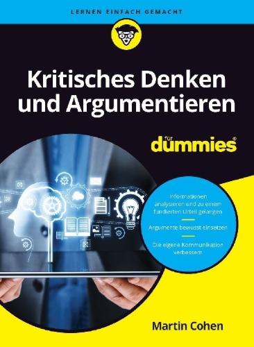 Buchcover und Innenansicht für das Buch: Kritisches Denken und Argumentieren für Dummies