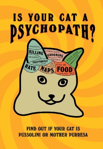 Buchcover und Innenansicht für das Buch: Is Your Cat A Psychopath?