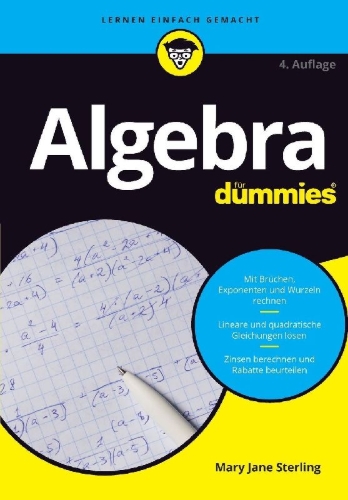 Buchcover und Innenansicht für das Buch: Algebra für Dummies