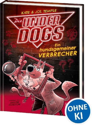 Buchcover und Innenansicht für das Buch: The Underdogs - Fake it till they make it