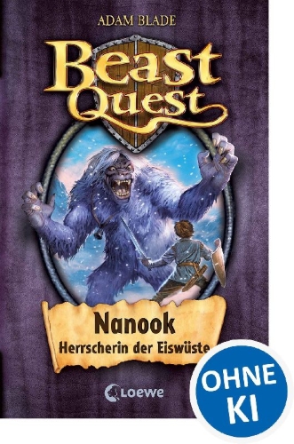 Buchcover und Innenansicht für das Buch: Nanook the Snow Monster