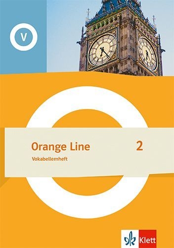 Buchcover und Innenansicht für das Buch: Orange Line 2. Vokabellernheft Klasse 6