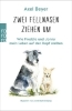 Buchcover und Innenansicht für das Buch: Zwei Fellnasen ziehen um