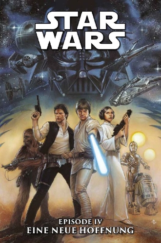 Buchcover und Innenansicht für das Buch: US-Star Wars (1977): #1-#6