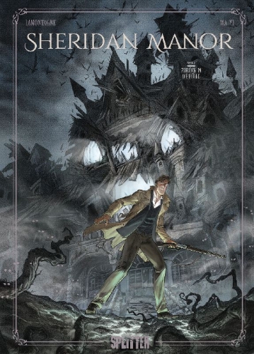 Buchcover und Innenansicht für das Buch: Le manoir Sheridan 2