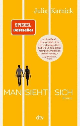 Buchcover und Innenansicht für das Buch: Man sieht sich
