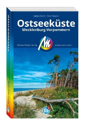 Buchcover und Innenansicht für das Buch: MICHAEL MÜLLER Reiseführer Ostseeküste