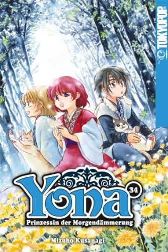 Buchcover und Innenansicht für das Buch: Yona - Prinzessin der Morgendämmerung 34