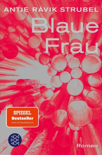 Buchcover und Innenansicht für das Buch: Blaue Frau