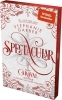 Buchcover und Innenansicht für das Buch: Spectacular. A Caraval Holiday Novella
