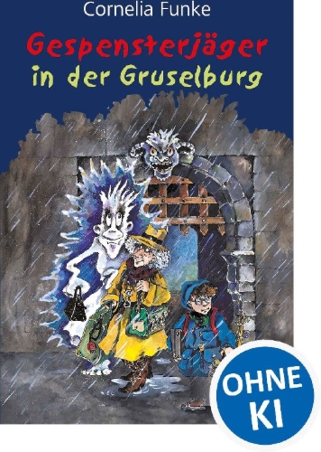 Buchcover und Innenansicht für das Buch: Gespensterjäger in der Gruselburg (Band 3)