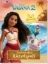Buchcover und Innenansicht für das Buch: Disney Vaiana 2: Zauberhafter Rätselspaß - Mit Stickern!
