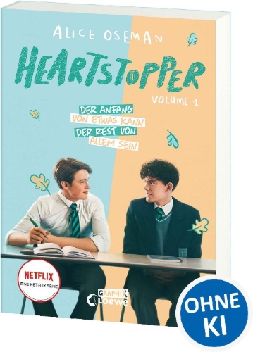 Buchcover und Innenansicht für das Buch: Heartstopper Volume 1
