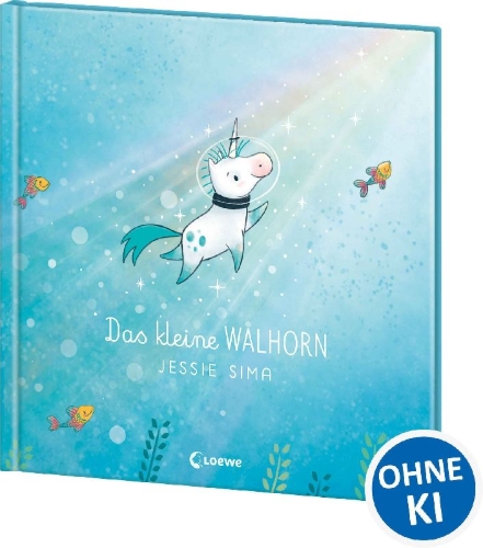 Buchcover und Innenansicht für das Buch: Not Quite Narwhal