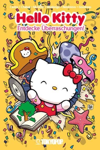 Buchcover und Innenansicht für das Buch: Hello Kitty 01