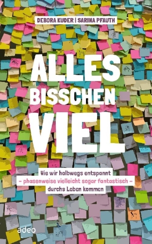 Buchcover und Innenansicht für das Buch: Alles bisschen viel