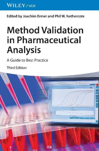 Buchcover und Innenansicht für das Buch: Method Validation in Pharmaceutical Analysis