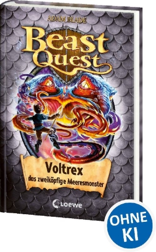 Buchcover und Innenansicht für das Buch: Voltrex the Two-headed Octopus