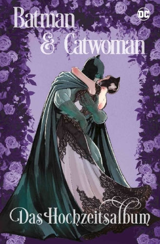 Buchcover und Innenansicht für das Buch: Batman & Catwoman: Das Hochzeitsalbum
