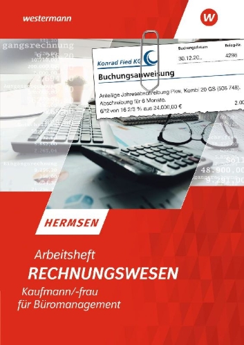 Buchcover und Innenansicht für das Buch: Rechnungswesen Kaufmann/Kauffrau für Büromanagement
