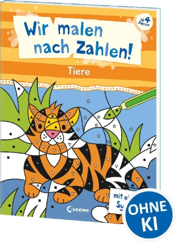 Buchcover und Innenansicht für das Buch: Mes Coloriages Magiques - Les Animaux